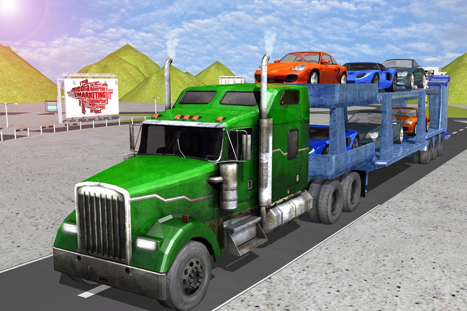 Euro Truck Real Cargo Parking screenshot 2