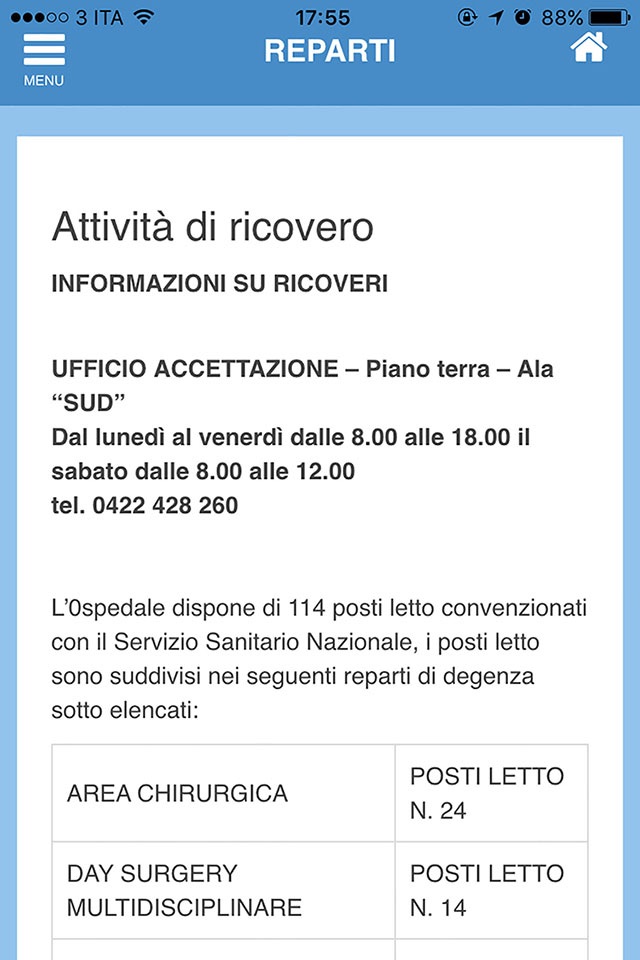 Ospedale San Camillo screenshot 2