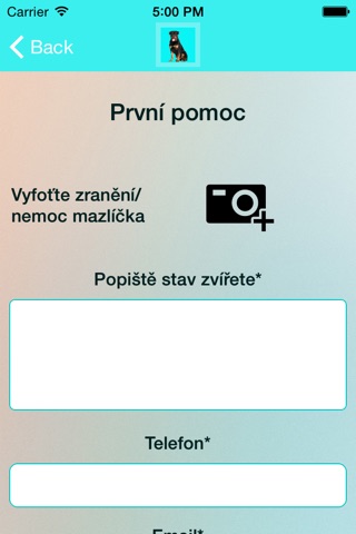 Veterina Nymburk screenshot 3