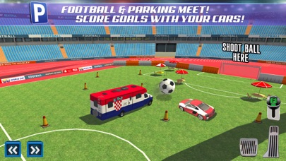 Football Stadium Sports Car & Bus Parking Simulator 3D Driving Sim Screenshot 1