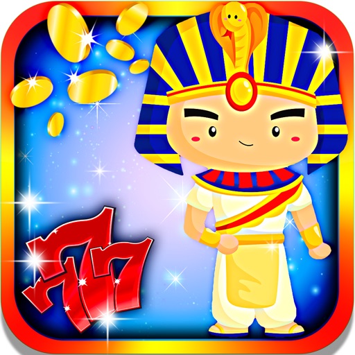 Nefertiti's Slot Machine: Roll the dice, beat the Egyptian odds and gain virtual gems iOS App