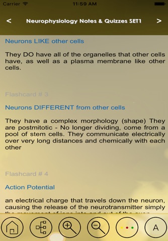 Neurophysiology Exam Review App - 2500 Falshcards Study Notes, terms, concepts & Quiz screenshot 3