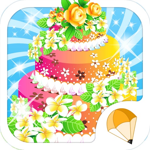 Romantic Wedding Cake – Masterchef Costumed Dessert Design & Decoration Game for Girls icon