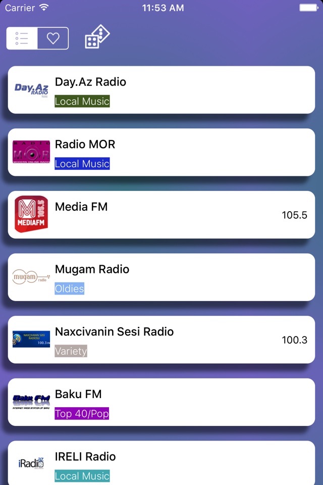 Azerbaycan Radio (AZ) : Musiqi & News - FM / AM screenshot 3