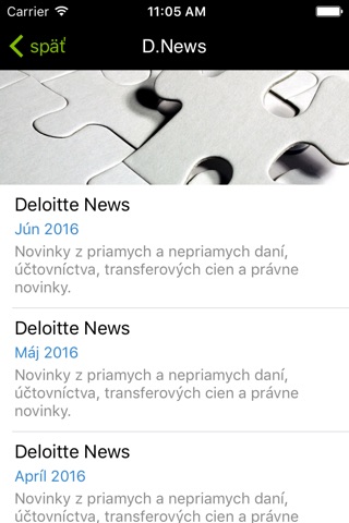 Deloitte Slovakia screenshot 3