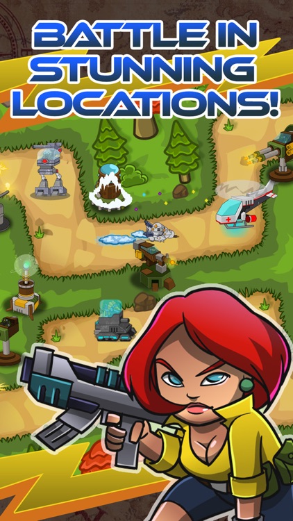 Superhero Mutant Td Defense – Battle Defence Games screenshot-3