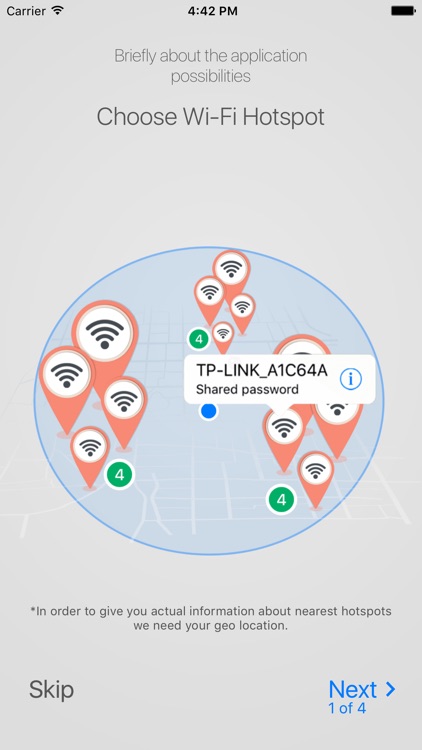 WiFi hotspot Map: connect to known free Wi-Fi