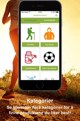 Sportstilbud screenshot 2