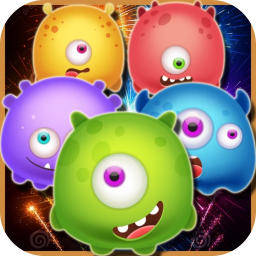 Sweet Monsters Fruit: Line Pop World iOS App