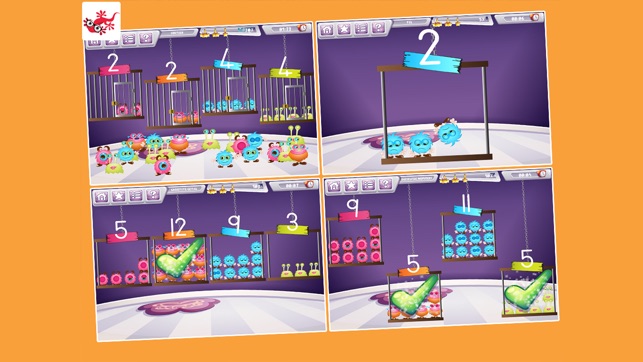 Friendly Math Monsters for Kindergarten(圖2)-速報App