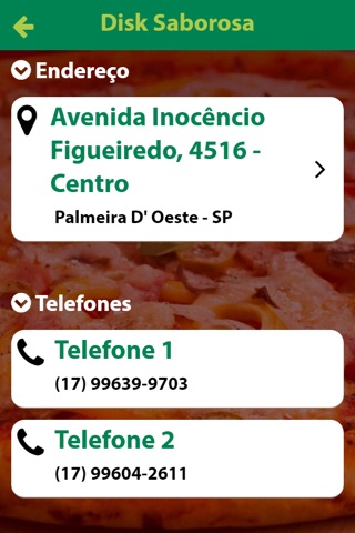 Francis Pizzas screenshot 3