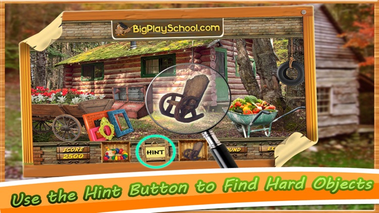 Cabin in the Woods Hidden Objects Game