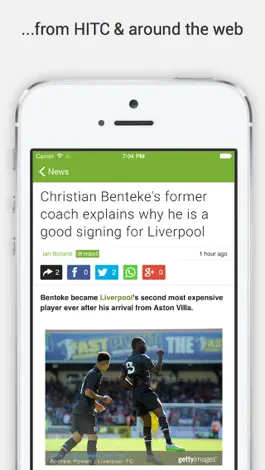 Game screenshot HITC Sport Live - Soccer news, transfers & live match alerts apk