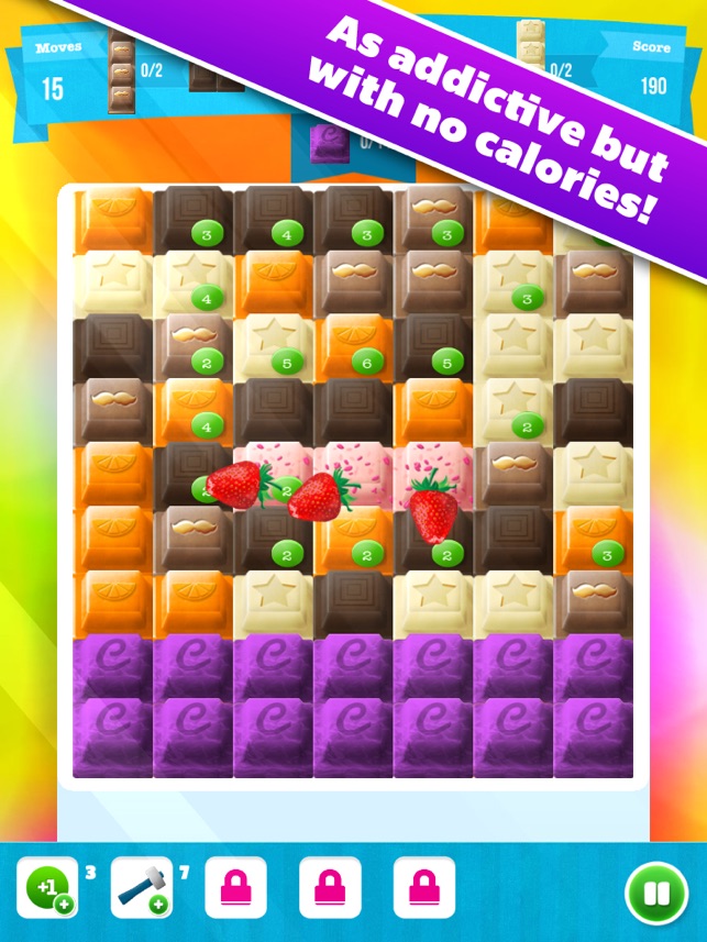 ‎Choco Blocks: Chocoholic Edition Free by Mediaflex Games Screenshot