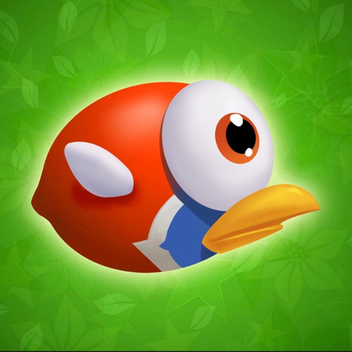 Red Bird Hero Jump In Color Sky Adventure Season iOS App
