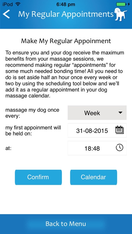 The Dog Massage App