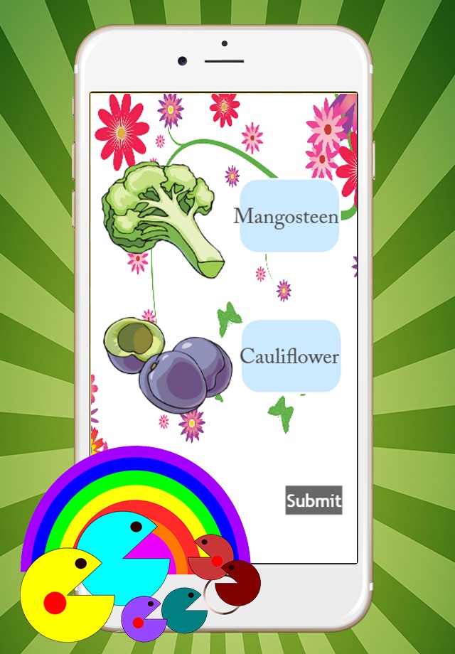 Learning Fruits Flashcards Matching Games Toddler screenshot 2