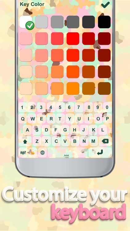 Best Free Pastel Color Keyboard – Design and Custom.ize Brand New Fashionable iPhone Look screenshot-3