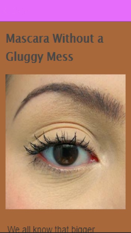 How To Apply Mascara