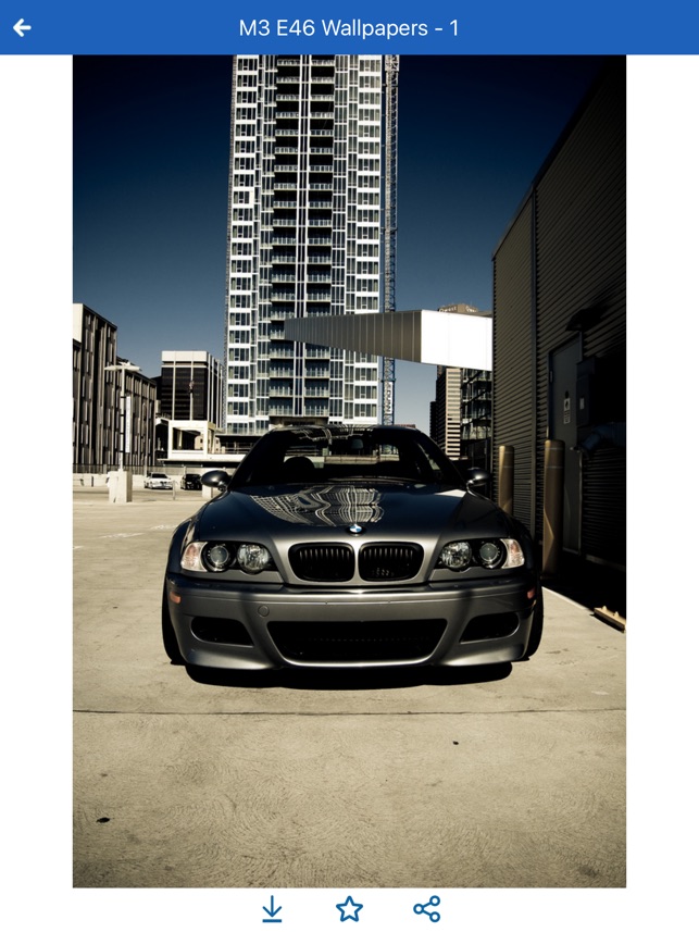 HD Car Wallpapers - BMW M3 E46 Edition on the App Store