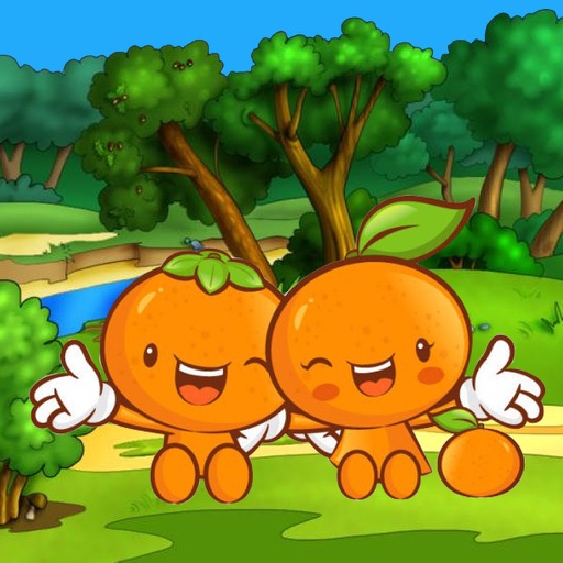 Orange Rush - The Fun Fruits Collecting Mania Free Game Icon