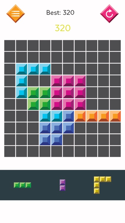 Color Switch Block Puzzle: 1010 block grid fit - color change with triangle bar and cube puzzle screenshot-4