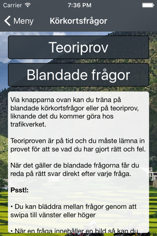 Körkortsfrågor för mc-kort - mc-jakten.se screenshot 3