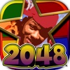 2048 + UNDO Music Beats Number Puzzle Game “ Hip Hop & Rap Edition ” Free