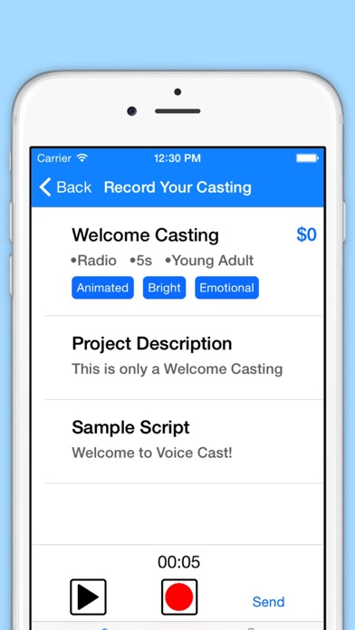 How to cancel & delete Voice Cast from iphone & ipad 4