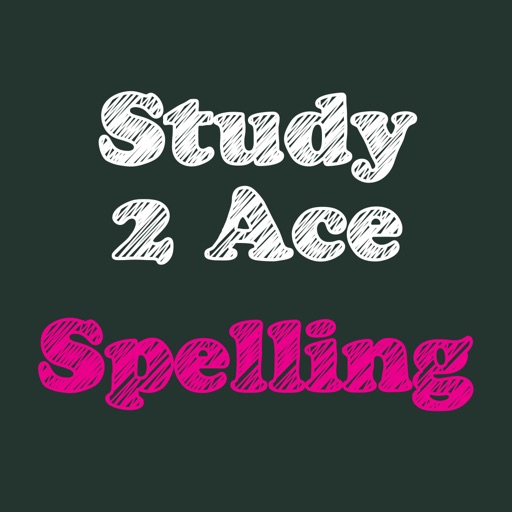 Study2Ace Spelling iOS App