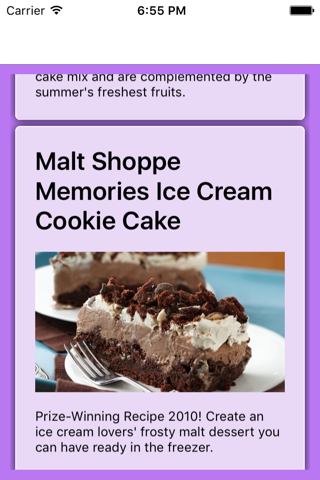 Delicious Cake Recipes screenshot 4