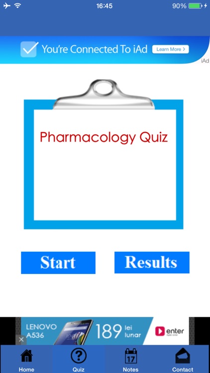 Pharmacology Quiz Lite