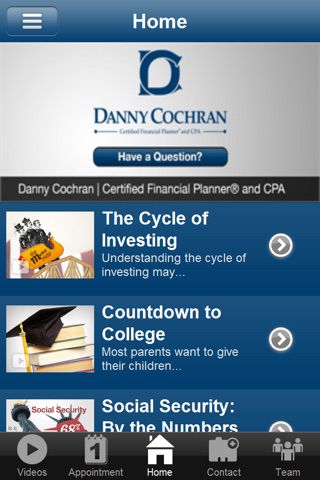 Danny Cochran CFP/CPA screenshot 2