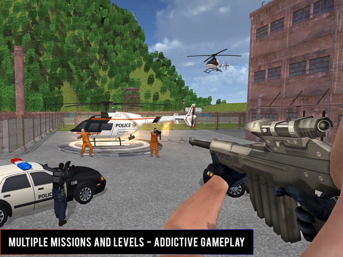 Police Sniper Prisoner Escape Mission 2016