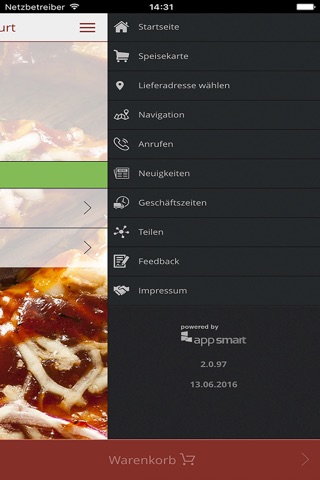 Pizza Uno Frankfurt screenshot 2
