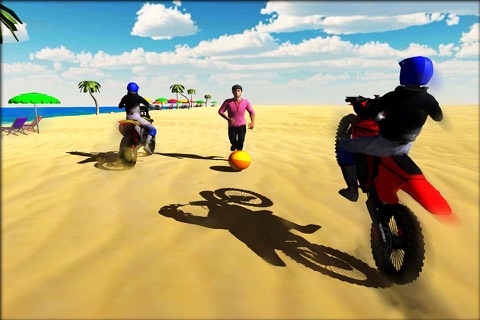 Crazy Beach Bike Stunts Sim screenshot 2