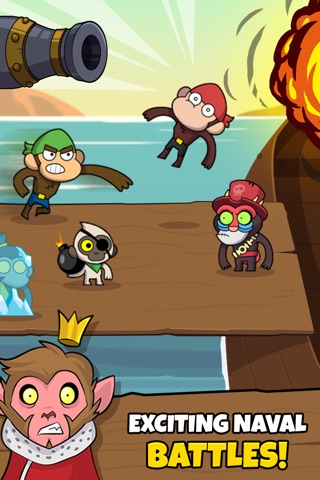 Chimps Ahoy! - Kizi Pirate Game screenshot 2