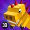 Cube Dino City Rampage 3D Full