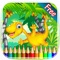 Dinosaur Coloring Book - Drawing and Painting Colorful for kids games free