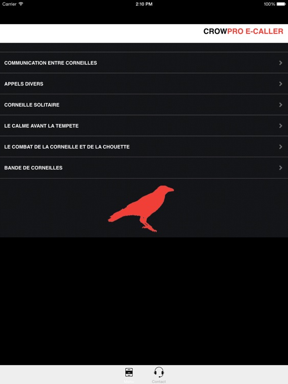 Vrais appels pour chasse aux corneilles -- 6 véritables appels et sons de corneilles! COMPATIBLE AVEC BLUETOOTH screenshot-0