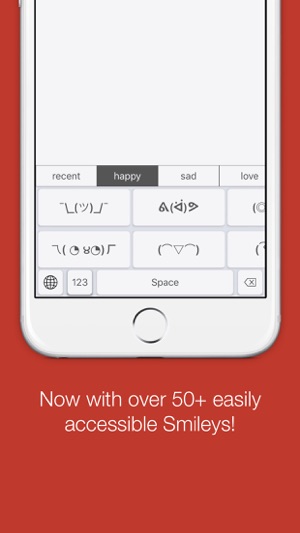 SmileyKey Lite - Smiley and Emoticon Keyboard(圖1)-速報App