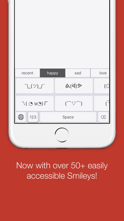 SmileyKey Lite - Smiley and Emoticon Keyboard