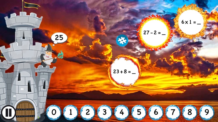 Math Castle - Arithmetic Fun screenshot-4