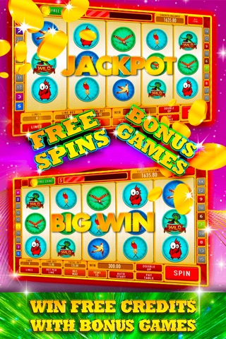 Bird's Nest Slots: Take a risk, roll the wings dice and gain the gambler's virtual crown screenshot 2