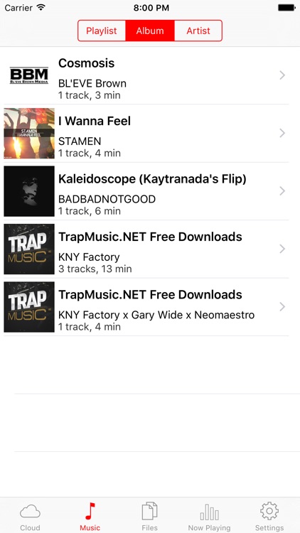 Cloud Play Pro - Music Player & Streamer for Dropbox, Google Drive, OneDrive, Box and iPod Library screenshot-4