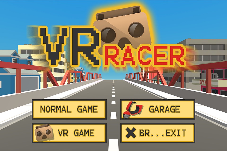 VR Racer - Crazy Scooter screenshot 2