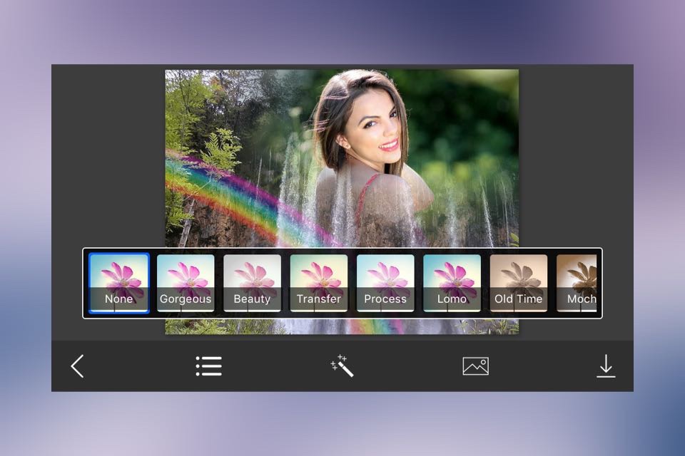 Rain Bow Photo Frame - Great and Fantastic Frames for your photo screenshot 3