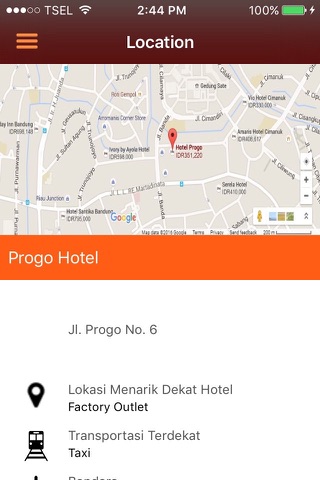 Progo Hotel Bandung screenshot 3