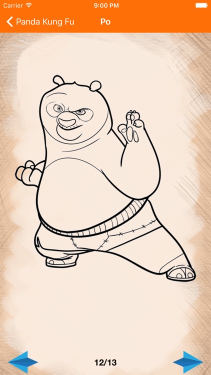 Artist Orange - How to Draw Panda Kung Fu screenshot-3
