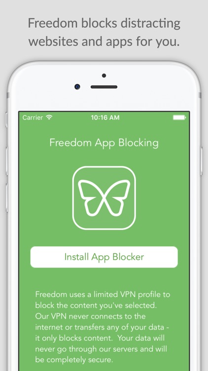 Freedom - Reduce Distractions